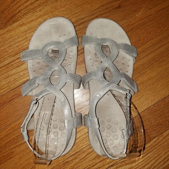 Vionic Jodie golden tan leather sandals - Picture 5 of 7